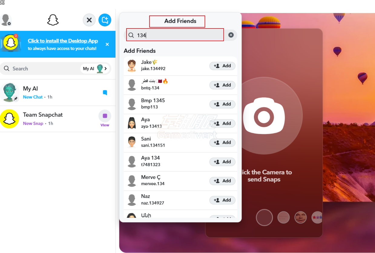 点击右上角的 添加朋友(Add Friends)按钮 Snapchat,Snapchat功能, 阅后即焚机制,Snapchat账号购买, Snap Map定位,Snapchat下载,Snapchat如何访问, Snapchat注册步骤, Snapchat删除账号,Snapchat用户画像分析, 如何用Snapchat推广产品,Snapchat常见问题