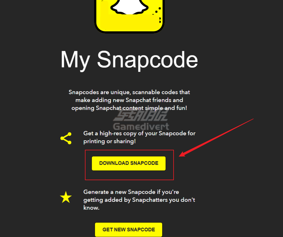点击DOWNLOAD SNAPCODE Snapchat,Snapchat功能, 阅后即焚机制,Snapchat账号购买, Snap Map定位,Snapchat下载,Snapchat如何访问, Snapchat注册步骤, Snapchat删除账号,Snapchat用户画像分析, 如何用Snapchat推广产品,Snapchat常见问题