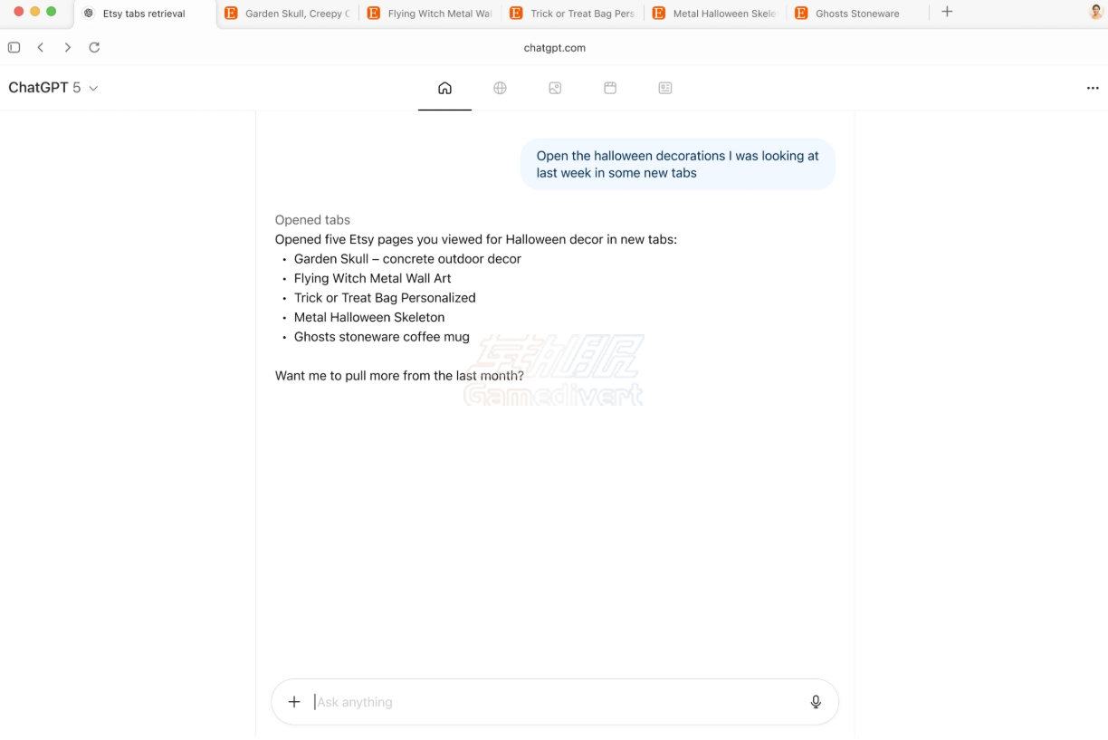 上下文理解/浏览记忆 Chatgpt,opai,Atlas,ChatGPT Atlas, OpenAI Atlas, ChatGPT会员订阅,OpenAI Atlas如何下载,ChatGPT 浏览器, OpenAI 浏览器, ChatGPT Atlas 下载, ChatGPT Atlas 功能, ChatGPT Atlas 教程