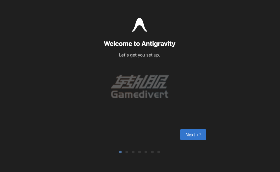 按照提示完成安装 Google,Google Antigravity, Google Antigravity 下载, Google Antigravity 安装,Google Antigravity账号,Google Antigravity 设置, Google Antigravity 核心功能, Google Antigravity 教程,Gemini3 体验