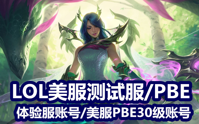 lol测试服账号/体验服PBE/美服英雄联盟账号/无限火力>秒改邮箱/密码>自动发货